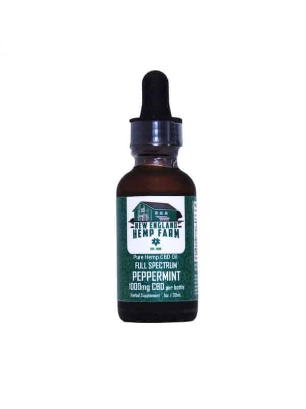 CBD Full Spectrum 1000mg Drops - Peppermint