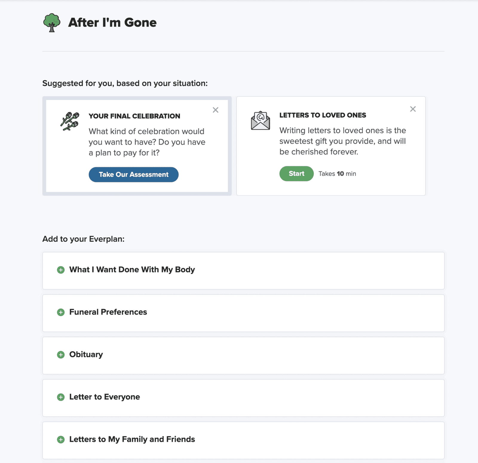 everplans estate planning 