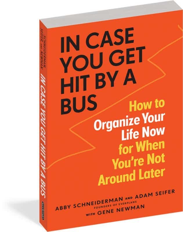 in case you get hit by a bus book