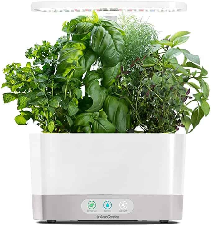 AeroGarden White Harvest Hydroponic Garden