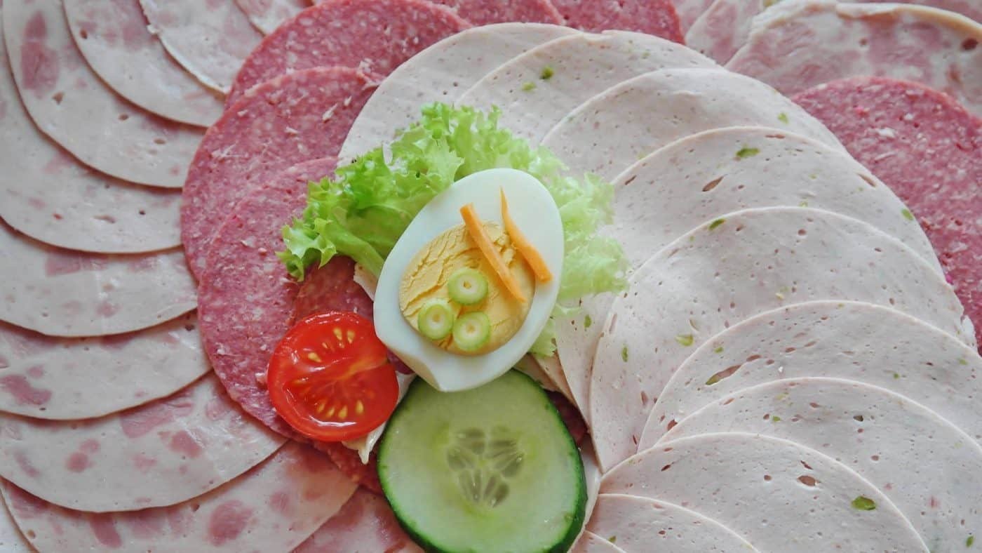 meat and cheese platter