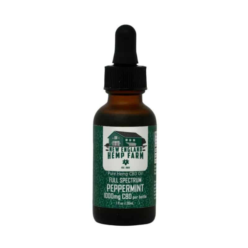 new england hemp farm full spectrum peppermint cbd oil
