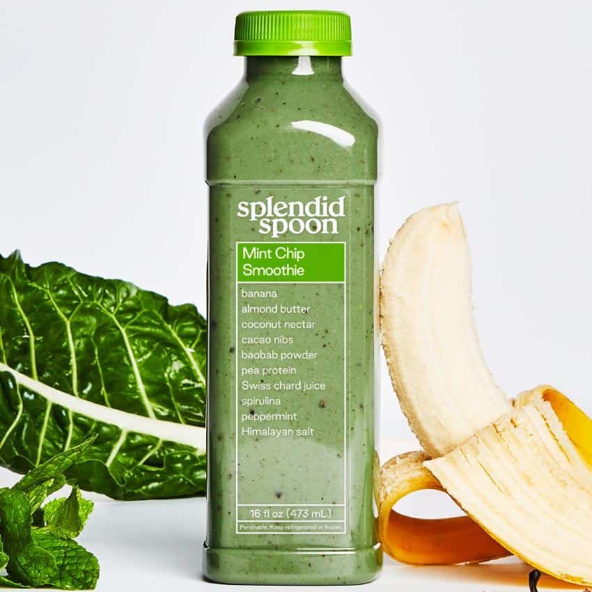 splendid spoon mint chip smoothie
