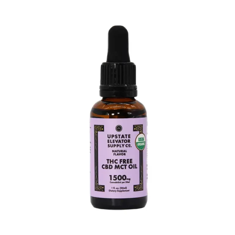 Upstate Elevator Co Organic-THC-Free-CBD-MCT-Oil