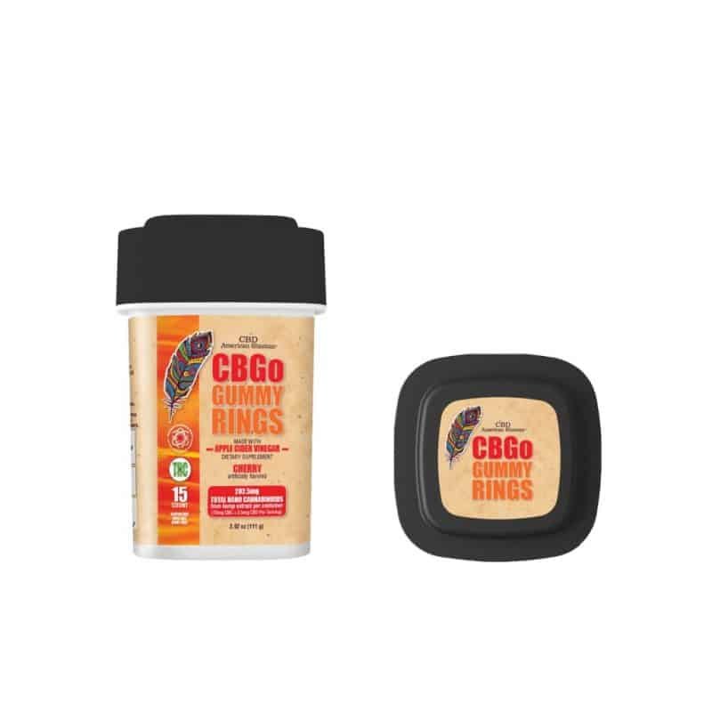 american shaman CBG gummy rings
