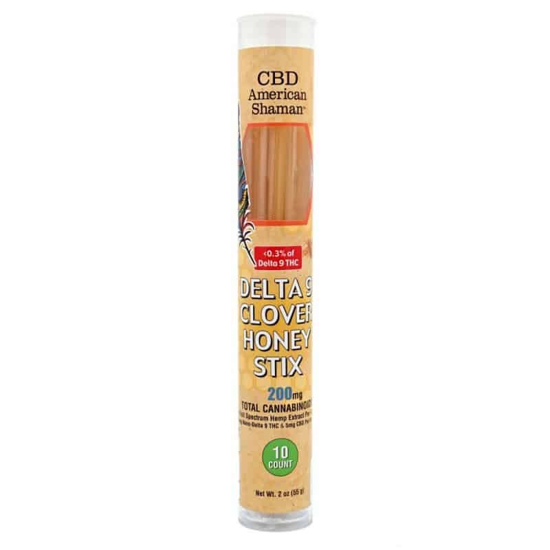 CBD american shaman delta-9 honey sticks