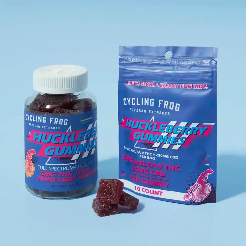 Cycling Frog Huckleberry Gummies