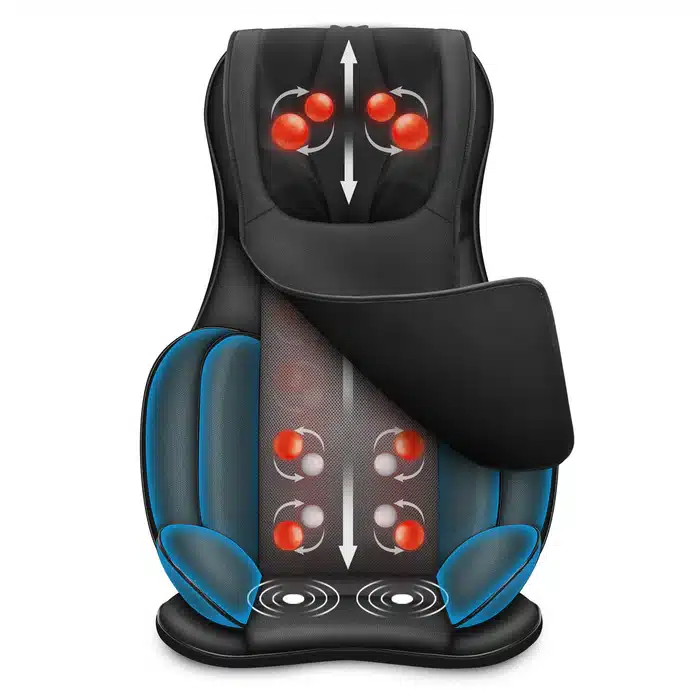 snailax full body massage chair pad