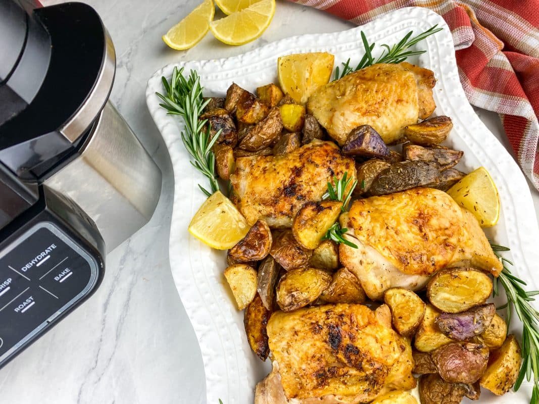 Simple Yet Flavorful: Lemon-Rosemary Bone-In Chicken Thighs