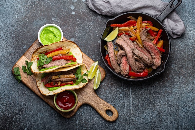 Sizzling and Flavorful: Cast Iron Carne Asada